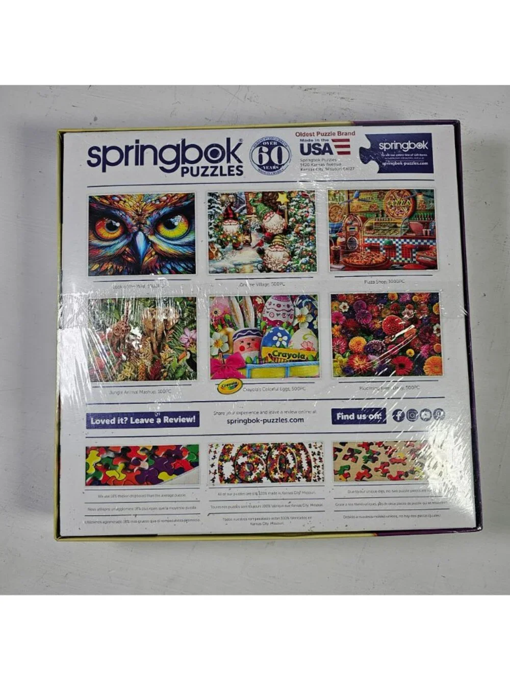 Springbok 1000-Piece Jigsaw Puzzle Autumns Yard Sale 24